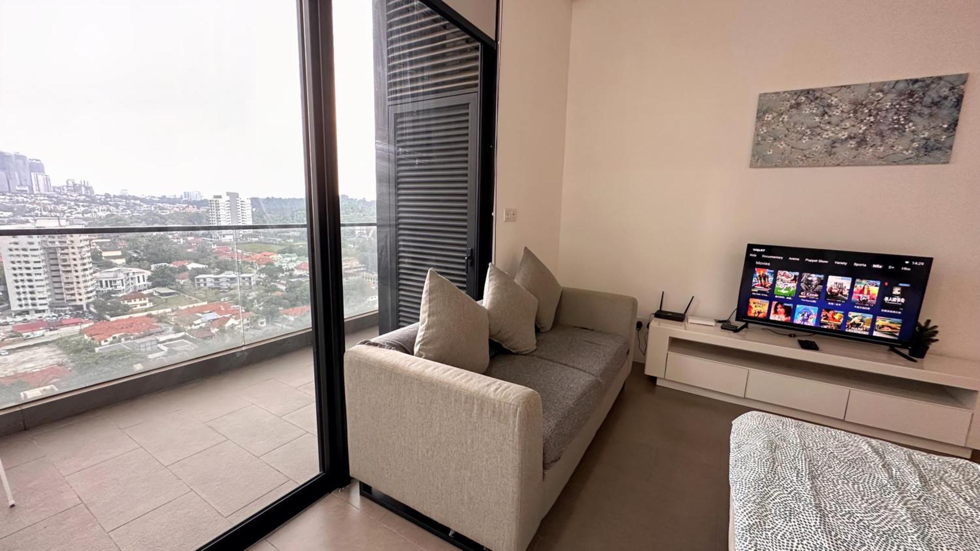 쿠알라룸푸르 Kl Sentral Loft, Est Bangsar #6, Lrt 아파트 외부 사진